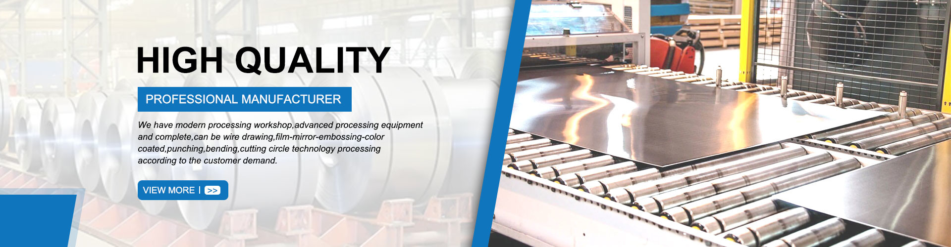 chất lượng Tấm thép không gỉ cán nguội nhà máy sản xuất